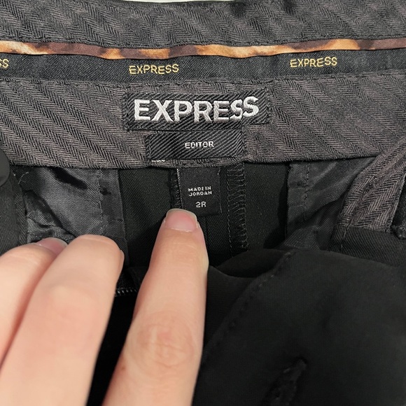 Express Editor Mid Rise Bootcut Pant - Picture 2 of 4